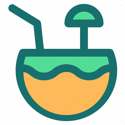 Coconut, drink, holiday, vacation icon - Download on Iconfinder
