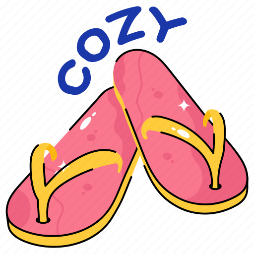 Pair, water, slipper, sandal icon - Download on Iconfinder