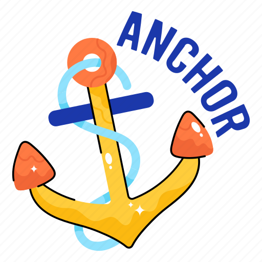 Anchor, nautical, naval, water icon - Download on Iconfinder