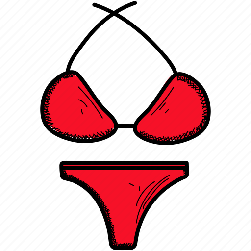 Bikini, bra, pentie icon - Download on Iconfinder