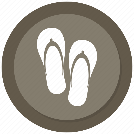 Beach, holiday, slippers, summer, travel icon - Download on Iconfinder