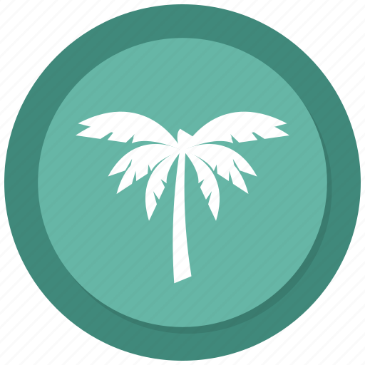 Nature, palm, relaxation, tree, tropical, vacation, wave icon - Download on Iconfinder