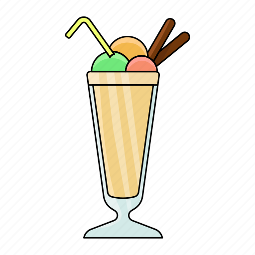 Cold, cool, cream, ice cream, set, summer, tasty icon - Download on Iconfinder