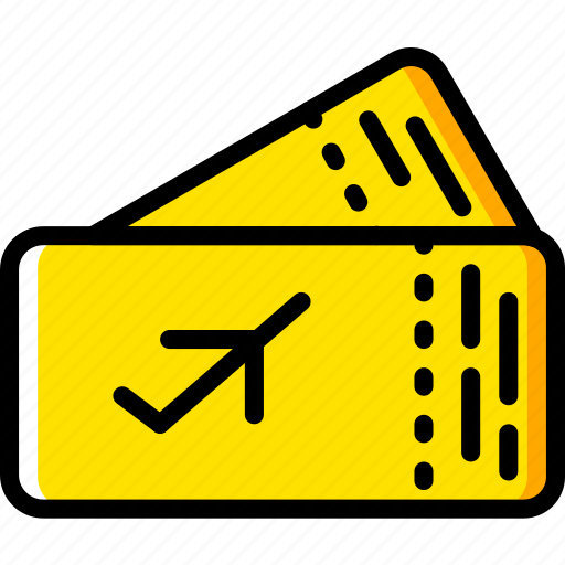 Holiday, plane, summer, tickets, vacation icon - Download on Iconfinder