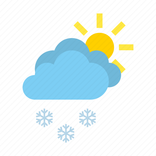 Weather, medium, clouds, snow icon - Download on Iconfinder