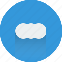 cloud, cloudy, server, sky, sky icon, weather icon