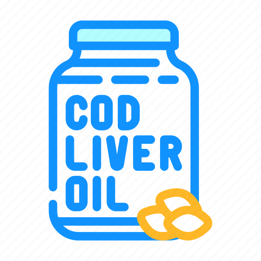 Cod, liver, oil, superfood, natural, vitamin icon - Download on Iconfinder