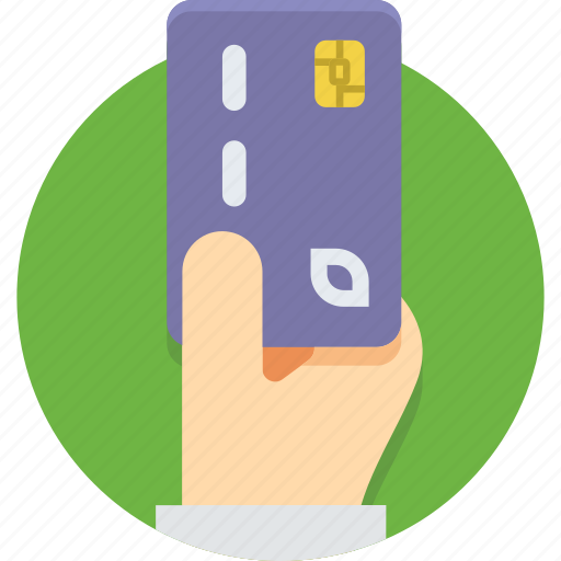 Payment, card, hand, debit, kredit, atm, credit icon - Download on Iconfinder