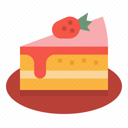 Cake, dessert, food, piece, sweet icon - Download on Iconfinder