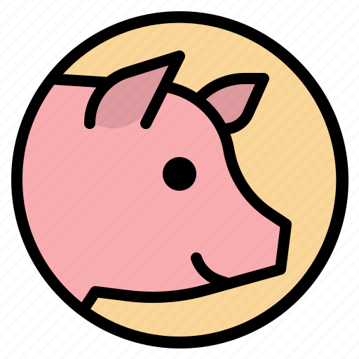 Animals, kingdom, meat, pig, pork icon - Download on Iconfinder