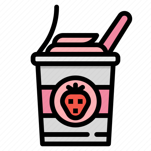 Cream, dessert, ice, sweet, yogurt icon - Download on Iconfinder