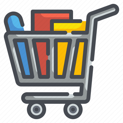 Cart, mall, product, shopping, store, supermarket, trolley icon - Download on Iconfinder