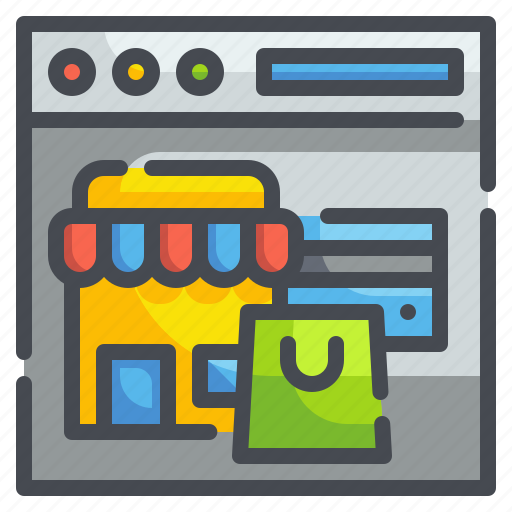 Browser, ecommerce, online, shopping, store, supermarket, website icon - Download on Iconfinder