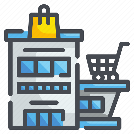 Buildings, mall, market, retail, shopping, store, supermarket icon - Download on Iconfinder