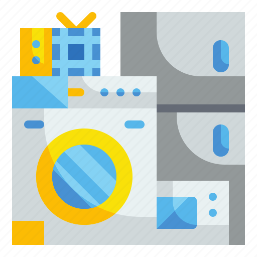 Appliance, electric, equipment, machine, microwave, refrigerator, washing icon - Download on Iconfinder
