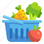 cart, food, fruits, healthy, supermarket, vegan, vegetables 