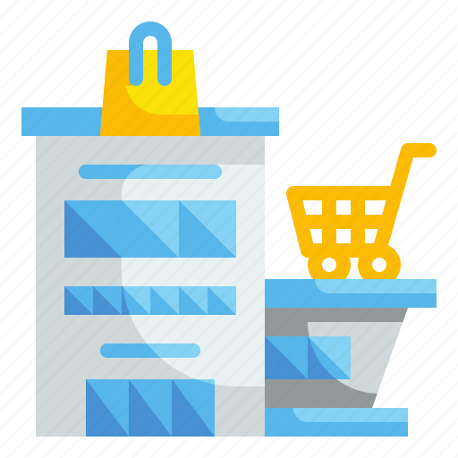 Buildings, mall, market, retail, shopping, store, supermarket icon - Download on Iconfinder