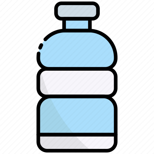 Water, drink, bottle, beverage, mineral water, healthy icon - Download on Iconfinder