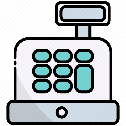 Cashier machine, cashier, machine, payment, cash register, finance, money icon - Download on Iconfinder