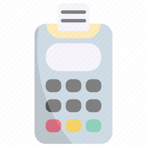 Edc, card, machine, payment, edc machine, terminal, card swipe machine icon - Download on Iconfinder