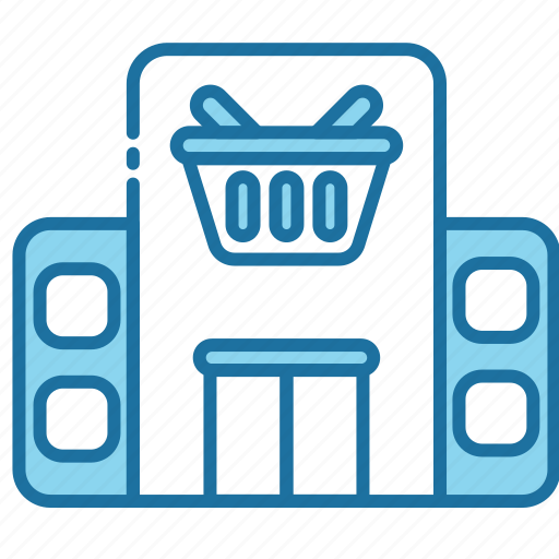 Supermarket, shopping, store, shop, market, commerce, retail icon - Download on Iconfinder