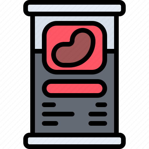 Bean, can, food, shop, supermarket icon - Download on Iconfinder