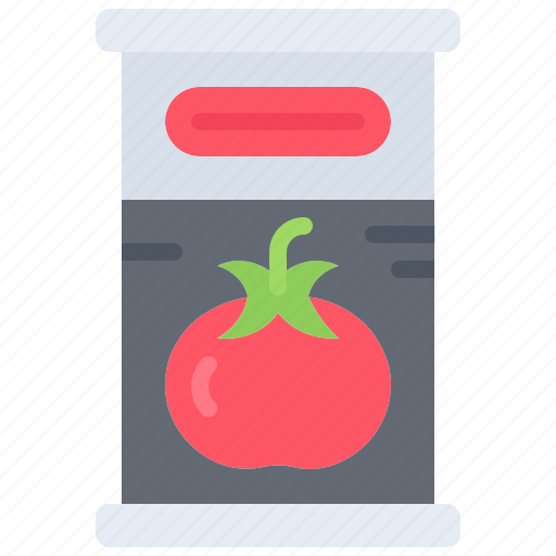 Tomato, paste, can, food, shop, supermarket icon - Download on Iconfinder