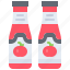 bottle, ketchup, tomato, food, shop, supermarket 