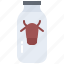 milk, cow, bottle, food, shop, supermarket 