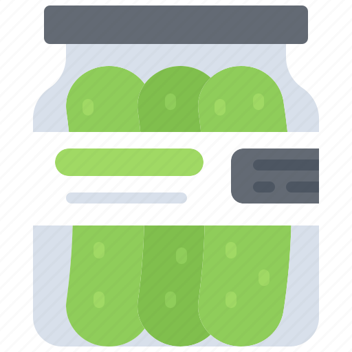 Jar, cucumber, food, shop, supermarket icon - Download on Iconfinder