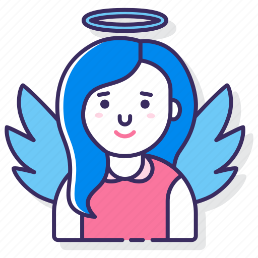 Angel, fly, supernatural, wings, woman icon - Download on Iconfinder
