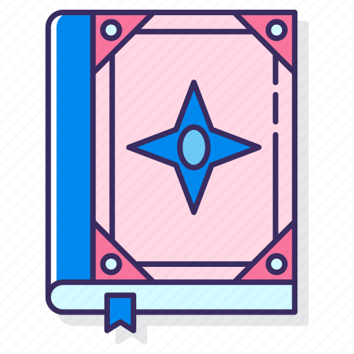 Book, knowledge, magic, supernatural icon - Download on Iconfinder