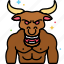 bull, man, minotaur, supernatural 