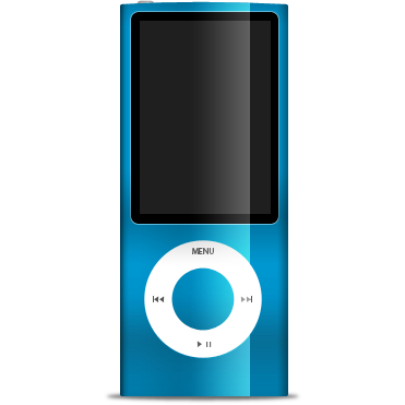 Nano, ipod, blue icon - Free download on Iconfinder