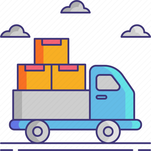 Supplier, truck, shipping, transportation icon - Download on Iconfinder