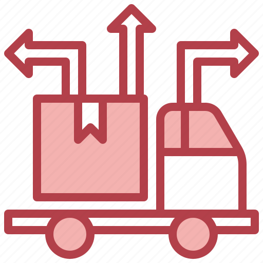 Supply, chain, logistic, flow, organized, transportation icon - Download on Iconfinder