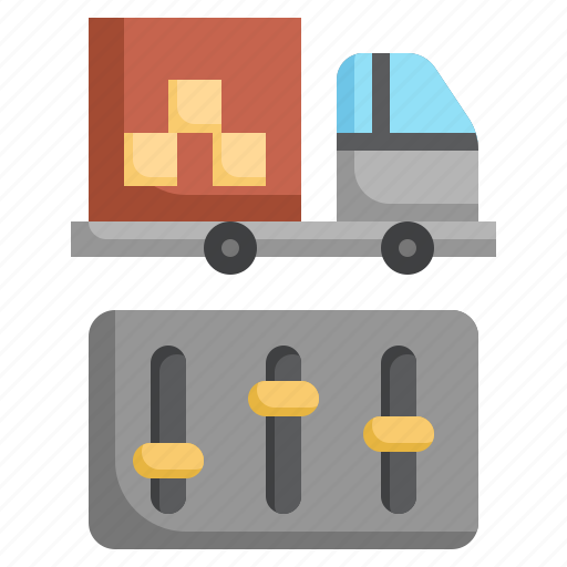 Supply, chain, logistic, control, center, automatic, panel icon - Download on Iconfinder
