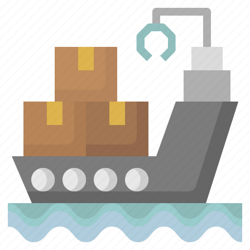 Sea, freight, shipping, supply, chain, management, transhipment icon - Download on Iconfinder