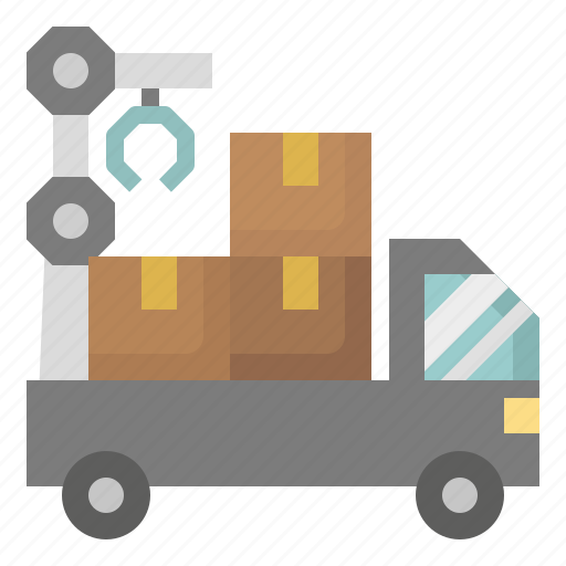 Trucking, freight, cargo, parcel, supply, chain, management icon - Download on Iconfinder