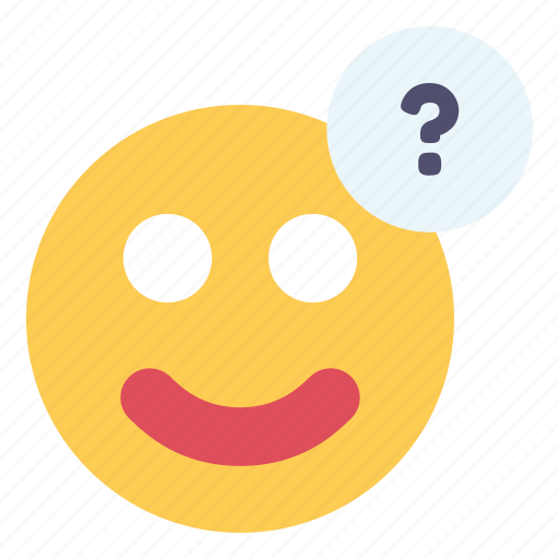Ask, emoji, question, help icon - Download on Iconfinder