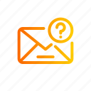 letter, email, emailing, question, mark, faq