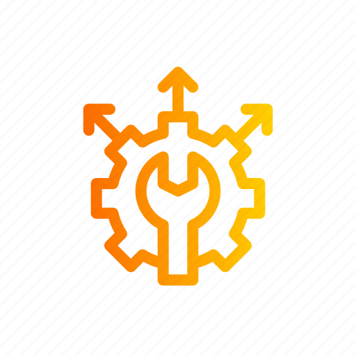 Maintenancewrench, construction, and, tools, equipment, gear icon - Download on Iconfinder