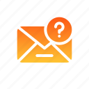 letter, email, emailing, question, mark, faq