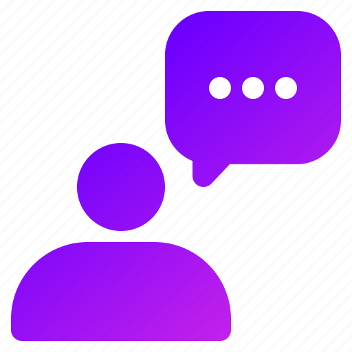 Chat, user, people, online, community, box icon - Download on Iconfinder