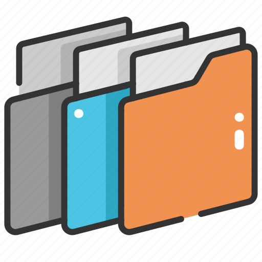 Data storage, file storage, folder, interface, office material, storage icon - Download on Iconfinder