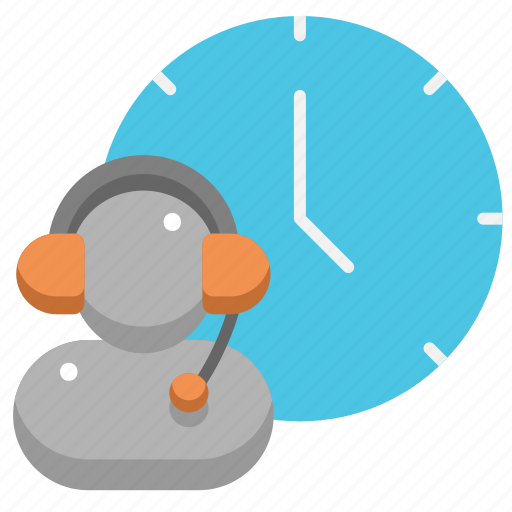 24 hours, call center, help, info, phone, service, support icon - Download on Iconfinder