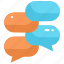 chat, chat bubble, communication, communications, conversation, speech bubble, talk 