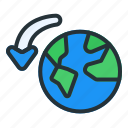 flip, world, globe, earth, flag, country