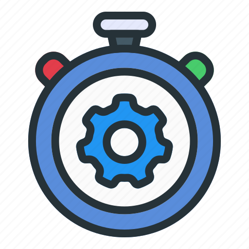 Time, alarm, settings, clock, watch, timer icon - Download on Iconfinder