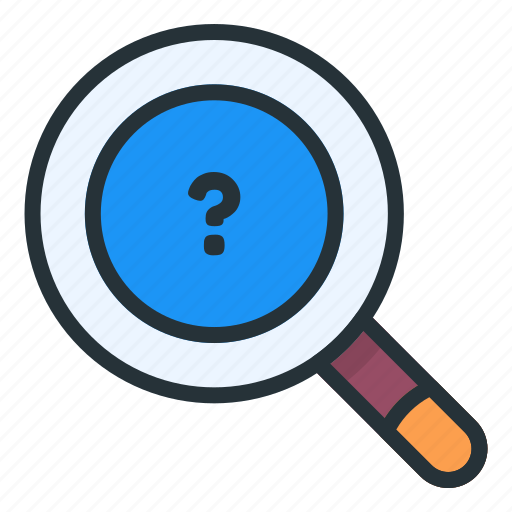 Search, question, find, magnifier, zoom icon - Download on Iconfinder